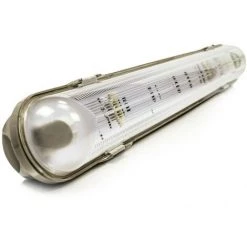 EUROPALAMP Lot De X8 Boitiers étanches 120cm Pour 1 X Tubes T8 LED