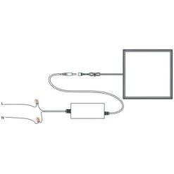 EUROPALAMP Dalle LED 40W 120x30 Blanc Neutre 4000k 7 EUROPALAMP Dalle LED 40W 120x30 Blanc Neutre 4000k -EUROPALAMP Soldes 2022 13315451 3