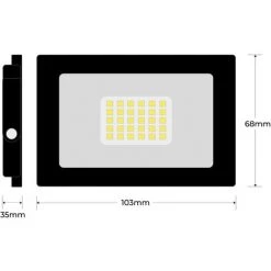 EUROPALAMP Projecteur Led 10W Ipad 6500k Haute Luminosité - Blanc Froid 6000K -EUROPALAMP Soldes 2022 14904774 4