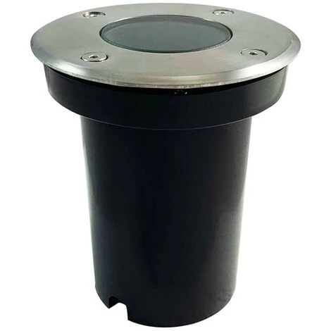 EUROPALAMP 5 Spots Encastrables De Sol Rond Inox 304 Exterieur IP65 + Ampoules GU10 7W ROUGE 3 EUROPALAMP 5 Spots Encastrables De Sol Rond Inox 304 Exterieur IP65 + Ampoules GU10 7W ROUGE – Image 3