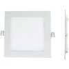 EUROPALAMP Spot Encastrable LED Carre Extra-Plat 15W - Blanc Chaud 3000K - Blanc Chaud 3000K