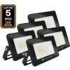 EUROPALAMP 5 Projecteurs LED 20W Ipad Blanc Froid 6500K Haute Luminosité - Blanc Froid 6000K