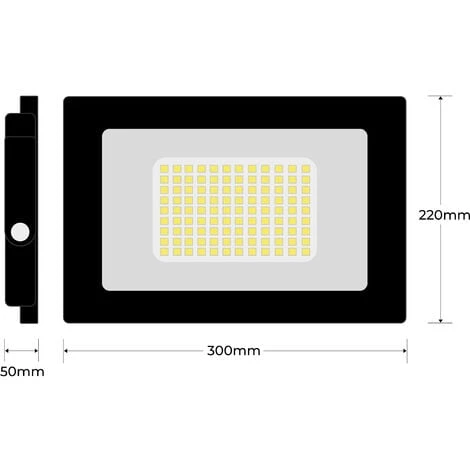 EUROPALAMP 2 Projecteurs LED 100W Ipad Blanc Neutre 4500K Haute Luminosité 4 EUROPALAMP 2 Projecteurs LED 100W Ipad Blanc Neutre 4500K Haute Luminosité – Image 4