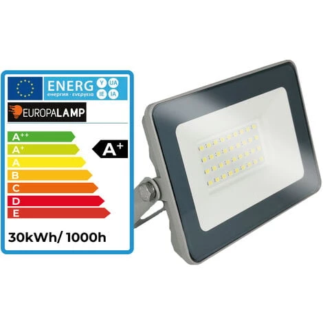 EUROPALAMP Projecteur LED 30W ProLine Blanc Neutre 4000K Haute Luminosité 5 EUROPALAMP Projecteur LED 30W ProLine Blanc Neutre 4000K Haute Luminosité – Image 5
