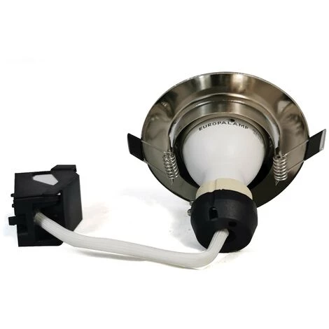 EUROPALAMP Lot De 15 Spots LED 5W Encastrable Et Orientable Complet En Alu Brossé Avec Ampoule GU10 Blanc Neutre - Blanc Neutre 4500K 2 EUROPALAMP Lot De 15 Spots LED 5W Encastrable Et Orientable Complet En Alu Brossé Avec Ampoule GU10 Blanc Neutre - Blanc Neutre 4500K – Image 2