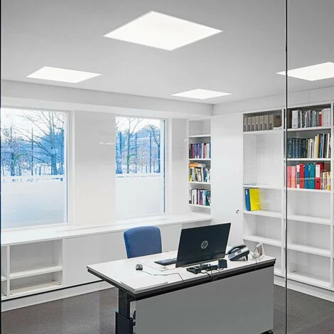 EUROPALAMP Lot De 100 Dalles Led 40W 60X60 PMMA Blanc Neutre 4000K Haute Luminosité - Blanc Neutre 4000K 2 EUROPALAMP Lot De 100 Dalles Led 40W 60X60 PMMA Blanc Neutre 4000K Haute Luminosité - Blanc Neutre 4000K – Image 2