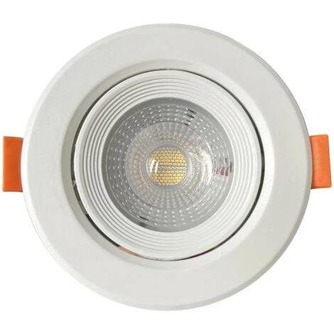 EUROPALAMP Lot De 20 Spot LED Encastrable Rond 5W - Blanc Chaud 3000K 2 EUROPALAMP Lot De 20 Spot LED Encastrable Rond 5W - Blanc Chaud 3000K – Image 2