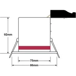 EUROPALAMP Support Spot BBC Alu Brossé IP65 Avec Douille GU10 -EUROPALAMP Soldes 2022 54994655 4