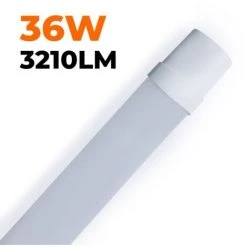 EUROPALAMP RÉGLETTE LED 36W 120CM ÉTANCHE IP65 BLANC FROID