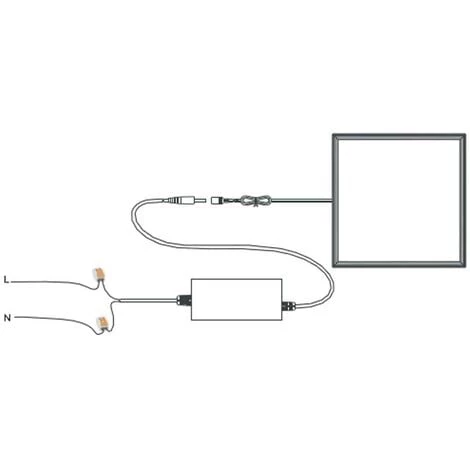 EUROPALAMP Dalle LED 600x600 40W Lot De 2 Pcs Blanc Froid 6000k Haute Luminosité - Plusieurs Modèles Disponibles - Blanc Froid 6000K 4 EUROPALAMP Dalle LED 600x600 40W Lot De 2 Pcs Blanc Froid 6000k Haute Luminosité - Plusieurs Modèles Disponibles - Blanc Froid 6000K – Image 4