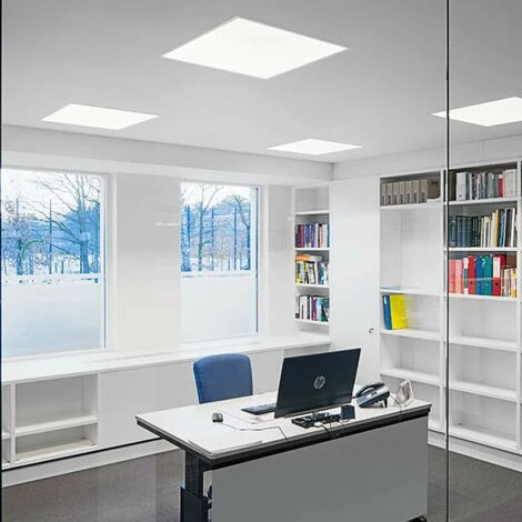 EUROPALAMP Dalle LED 600x600 40W Lot De 4 Pcs Blanc Neutre 4000k Haute Luminosité 2 EUROPALAMP Dalle LED 600x600 40W Lot De 4 Pcs Blanc Neutre 4000k Haute Luminosité – Image 2