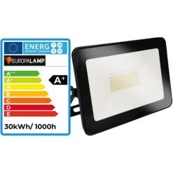 EUROPALAMP Projecteur LED 30W Ipad Blanc Froid 6500K Haute Luminosité -EUROPALAMP Soldes 2022 9986664 5